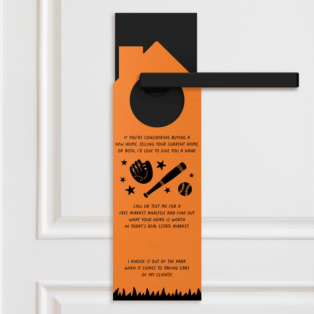 There Is No Base Like Home Door Hangers Door Hanger Market Dwellings