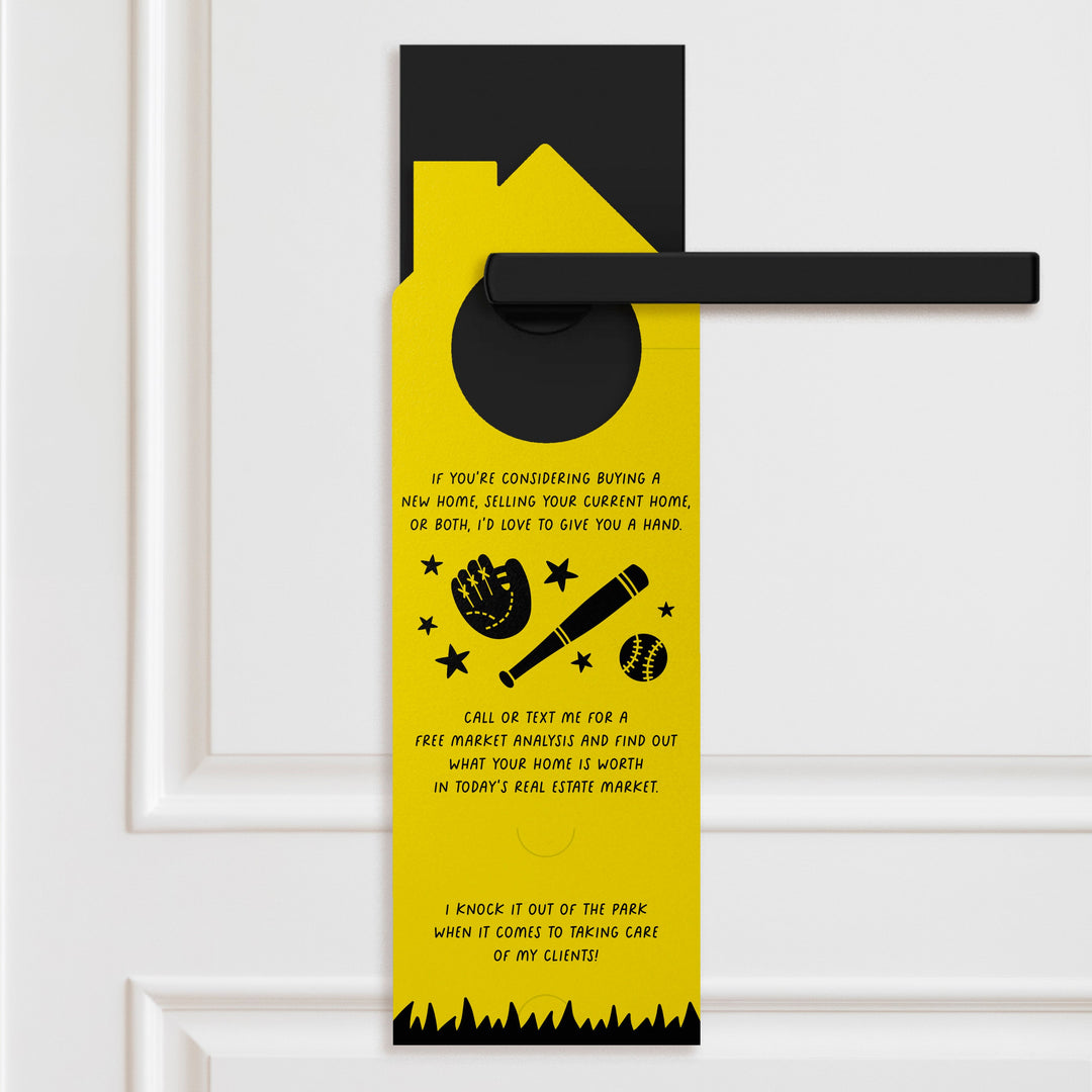 There Is No Base Like Home Door Hangers