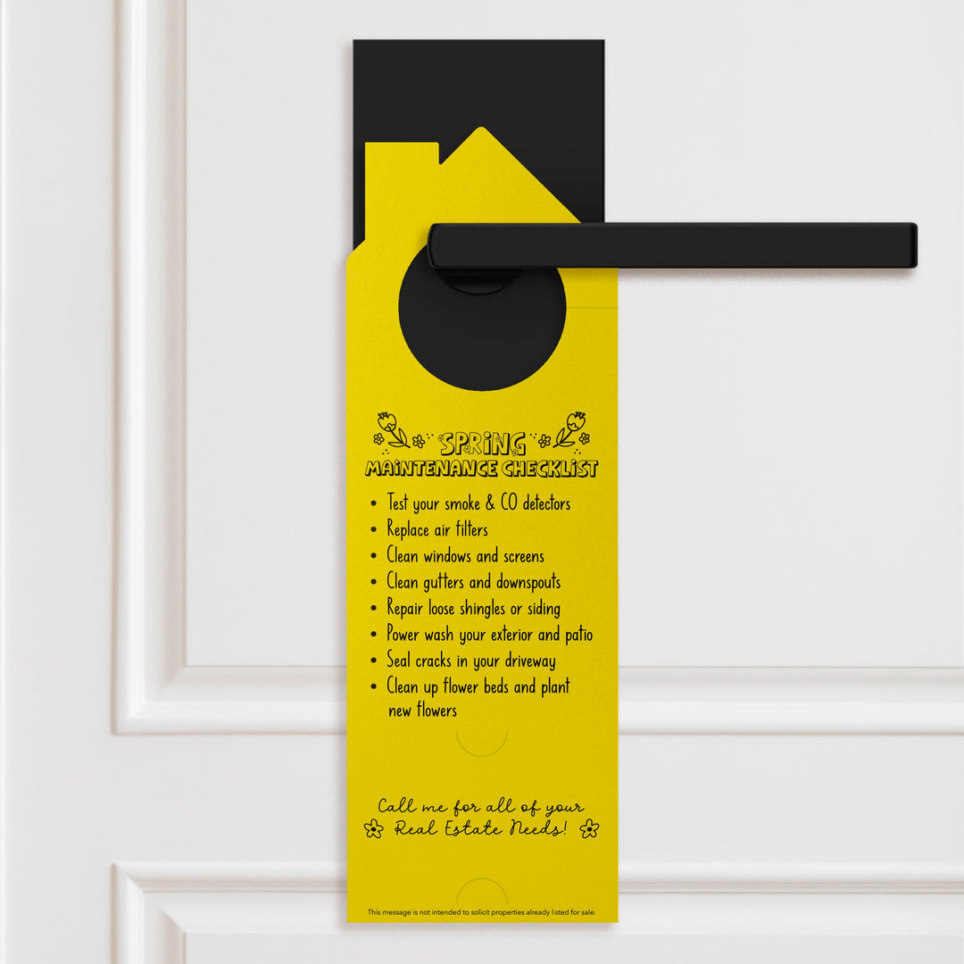 Hello Spring Door Hangers Door Hanger Market Dwellings