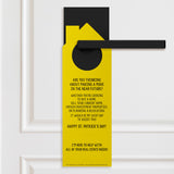 Don't Rely on Luck to Find Your Dream Home Door Hangers Door Hangers Holiday Door Hanger Market Dwellings