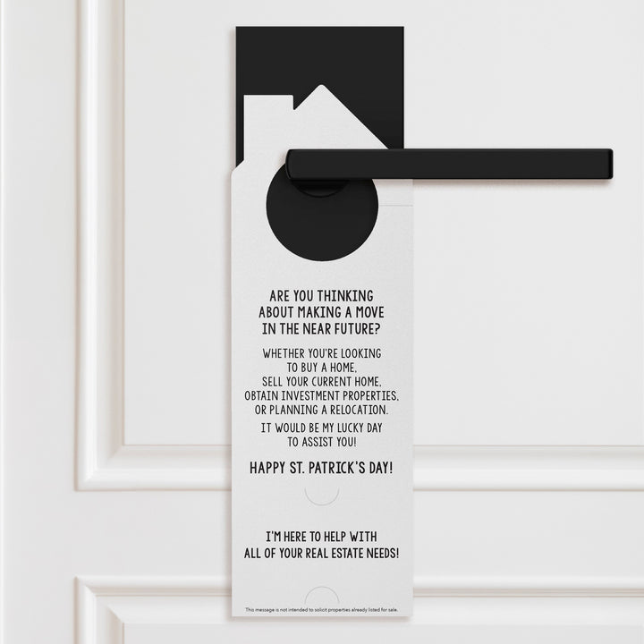 Don't Rely on Luck to Find Your Dream Home Door Hangers Door Hangers