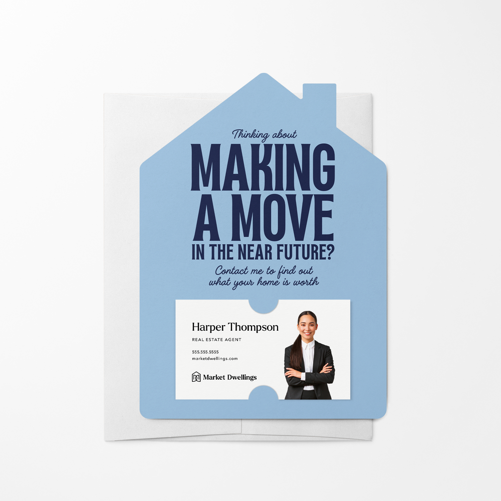 Making a Move | Real Estate Mailers with Envelopes Mailer Market Dwellings