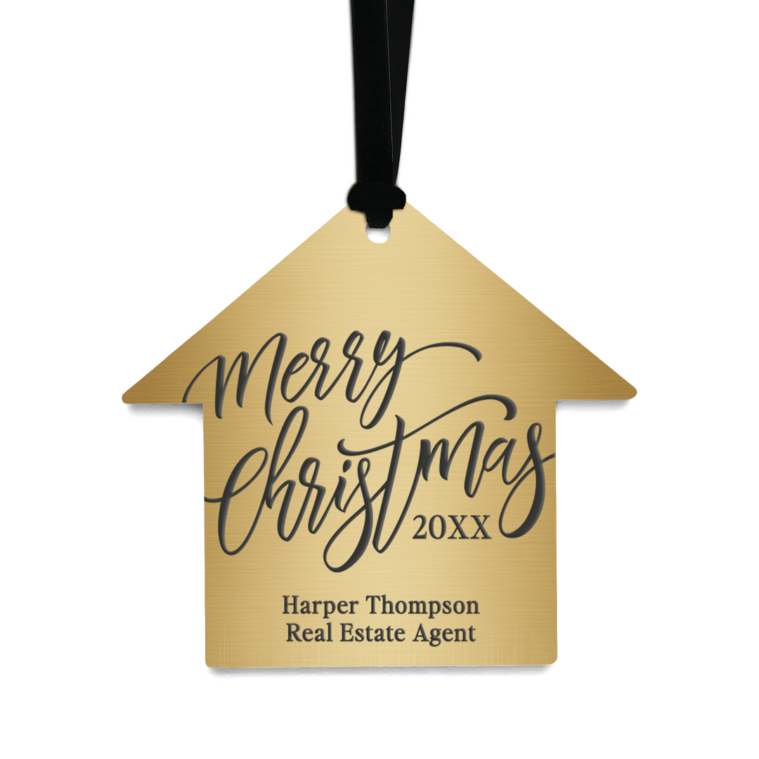 Customizable | Merry Christmas Ornament