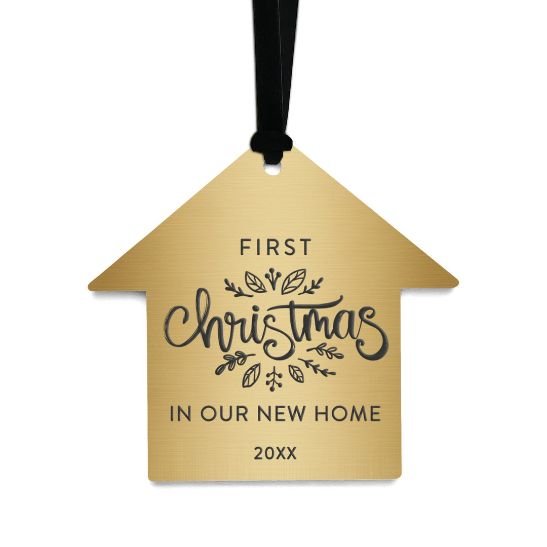 Customizable | First Christmas In Our New Home Ornament