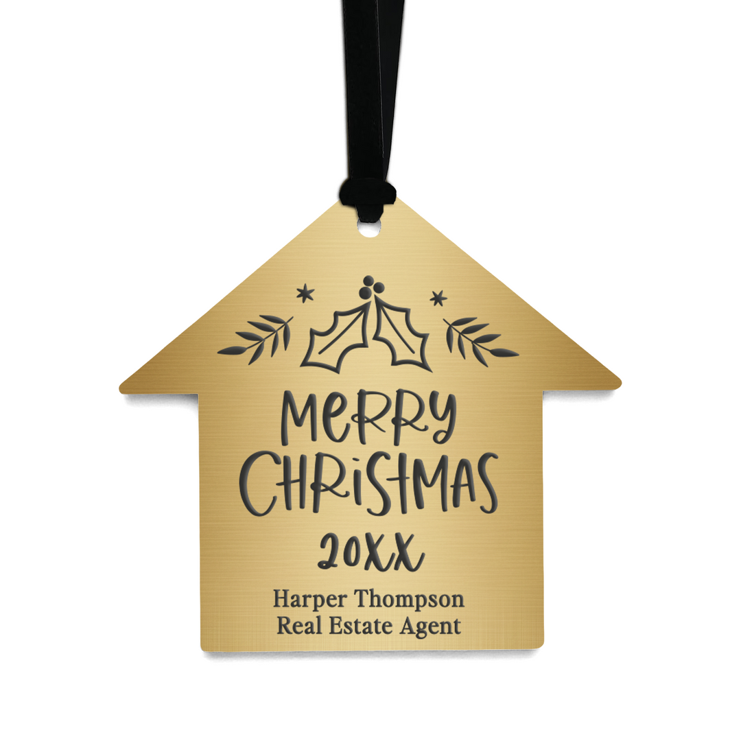 Customizable | Merry Christmas Ornaments