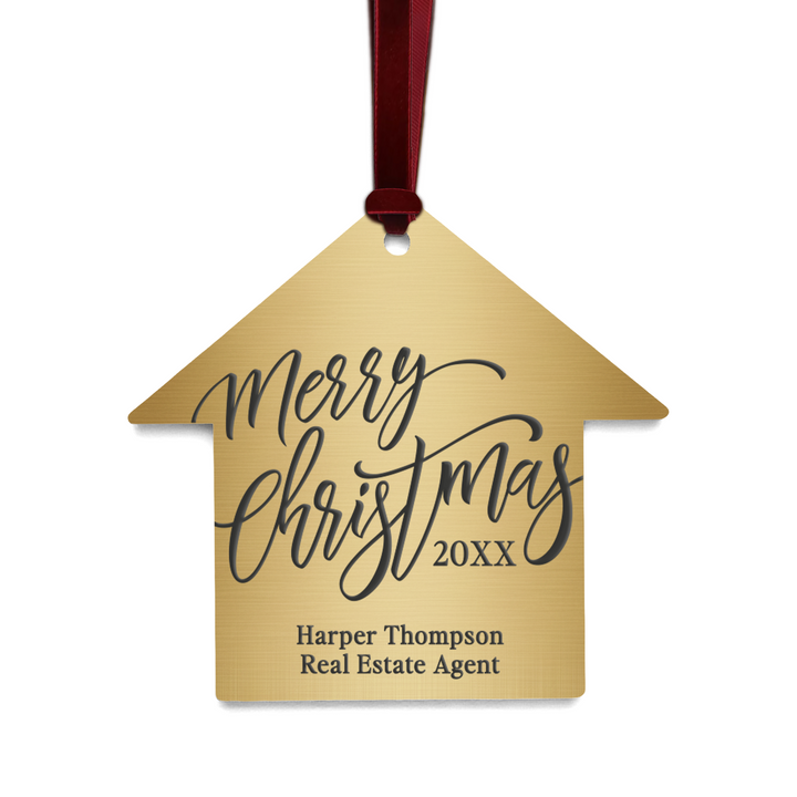 Customizable | Merry Christmas Ornament