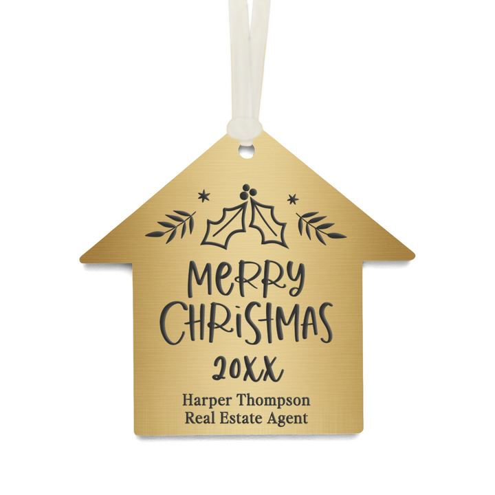 Customizable | Merry Christmas Ornaments