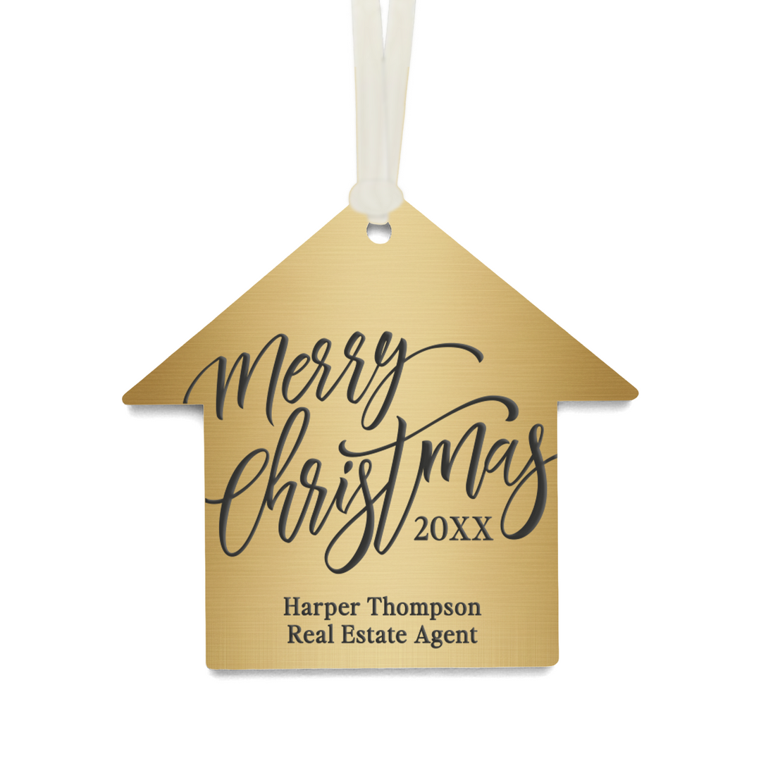 Customizable | Merry Christmas Ornament