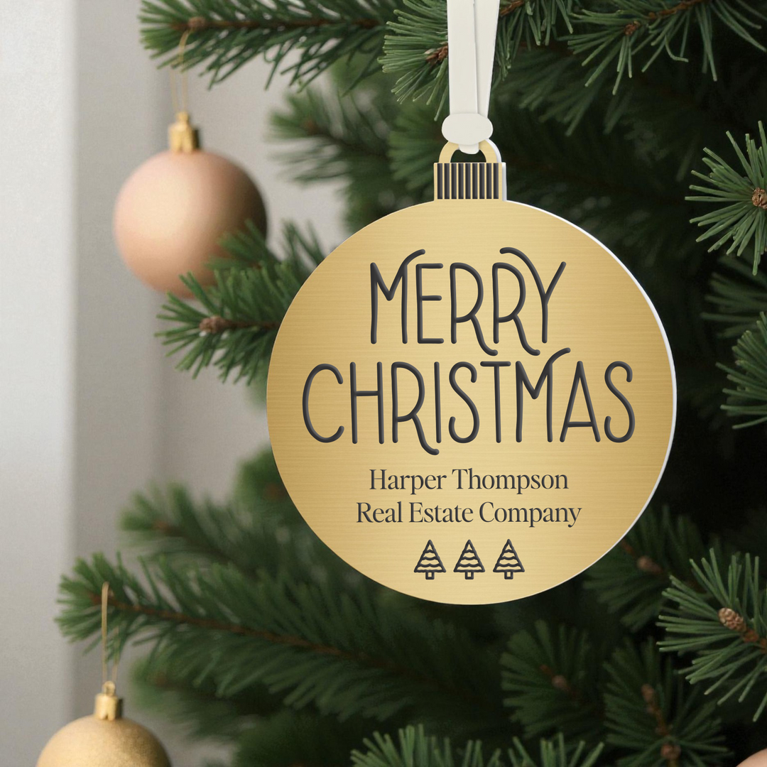 Customizable | Merry Christmas Ornament