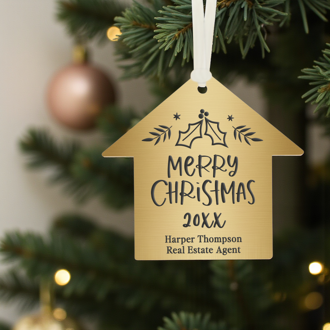 Customizable | Merry Christmas Ornaments
