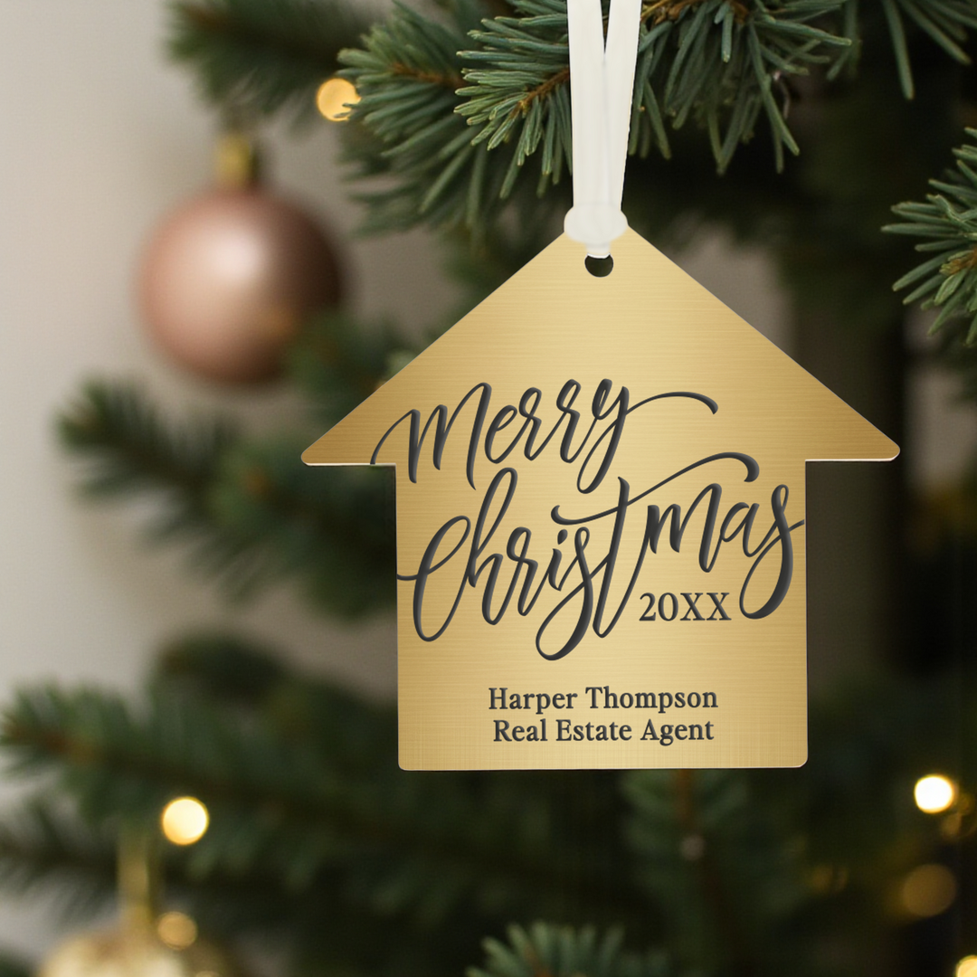 Customizable | Merry Christmas Ornament