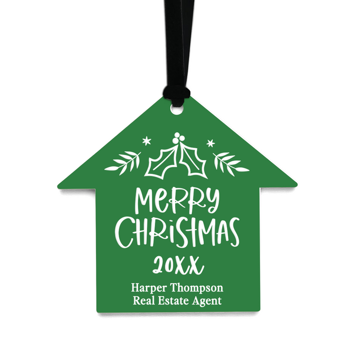 Customizable | Merry Christmas Ornaments