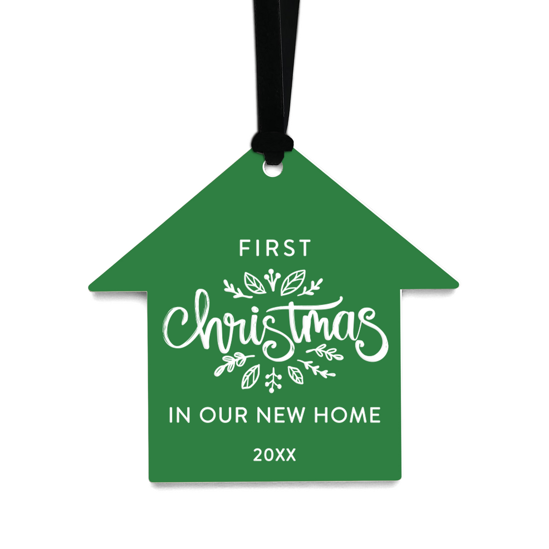 Customizable | First Christmas In Our New Home Ornament