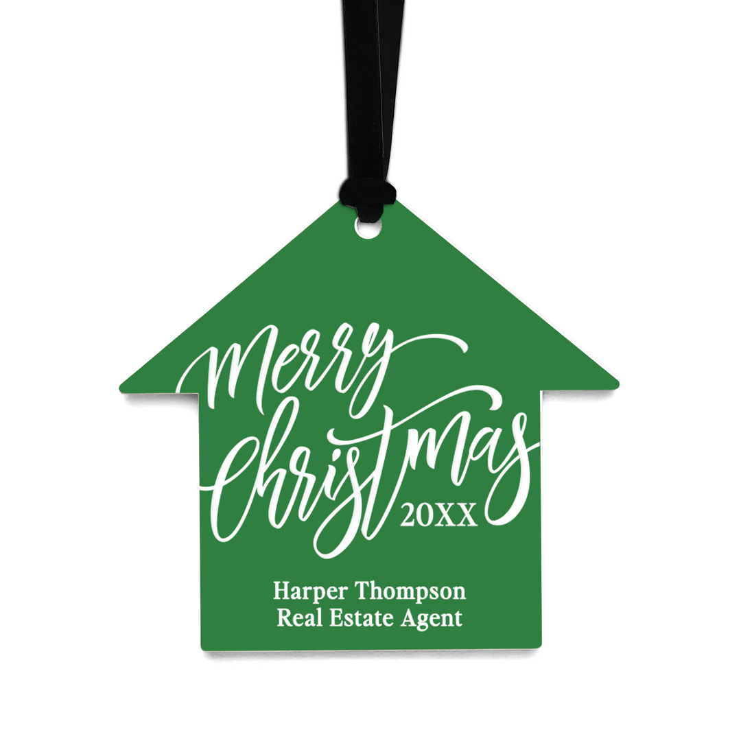 Customizable | Merry Christmas Ornament