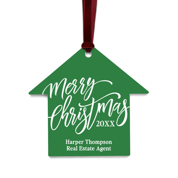 Customizable | Merry Christmas Ornament