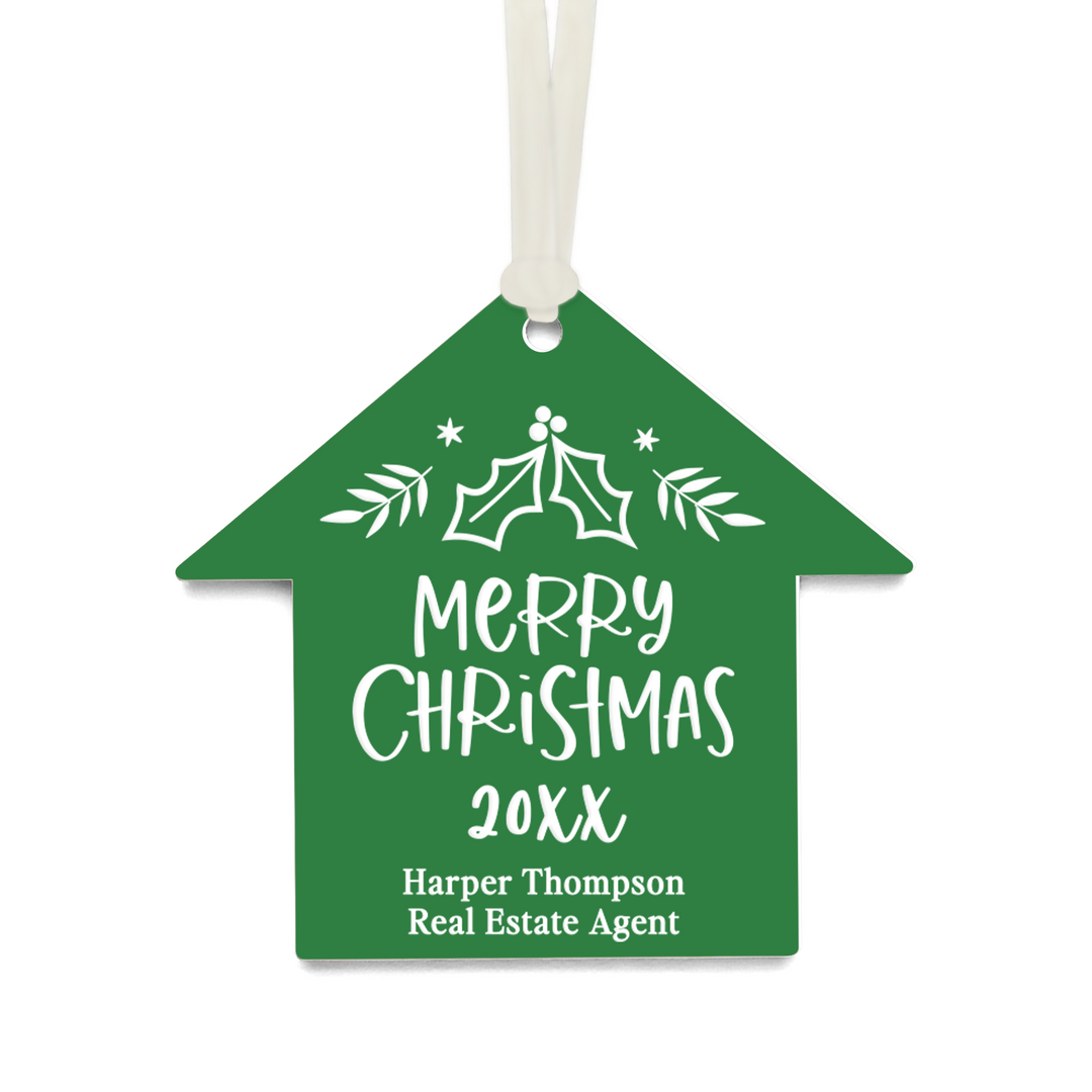 Customizable | Merry Christmas Ornaments