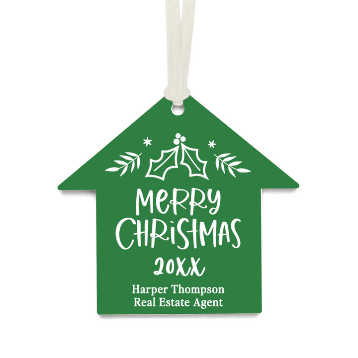 Customizable | Merry Christmas Ornaments