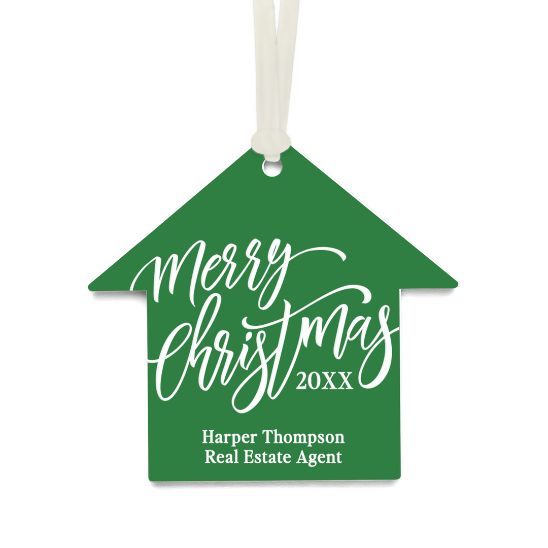 Customizable | Merry Christmas Ornament