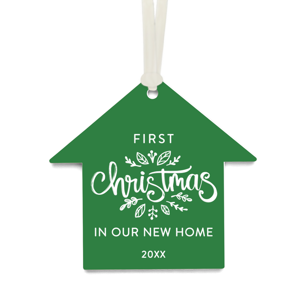 Customizable | First Christmas In Our New Home Ornament