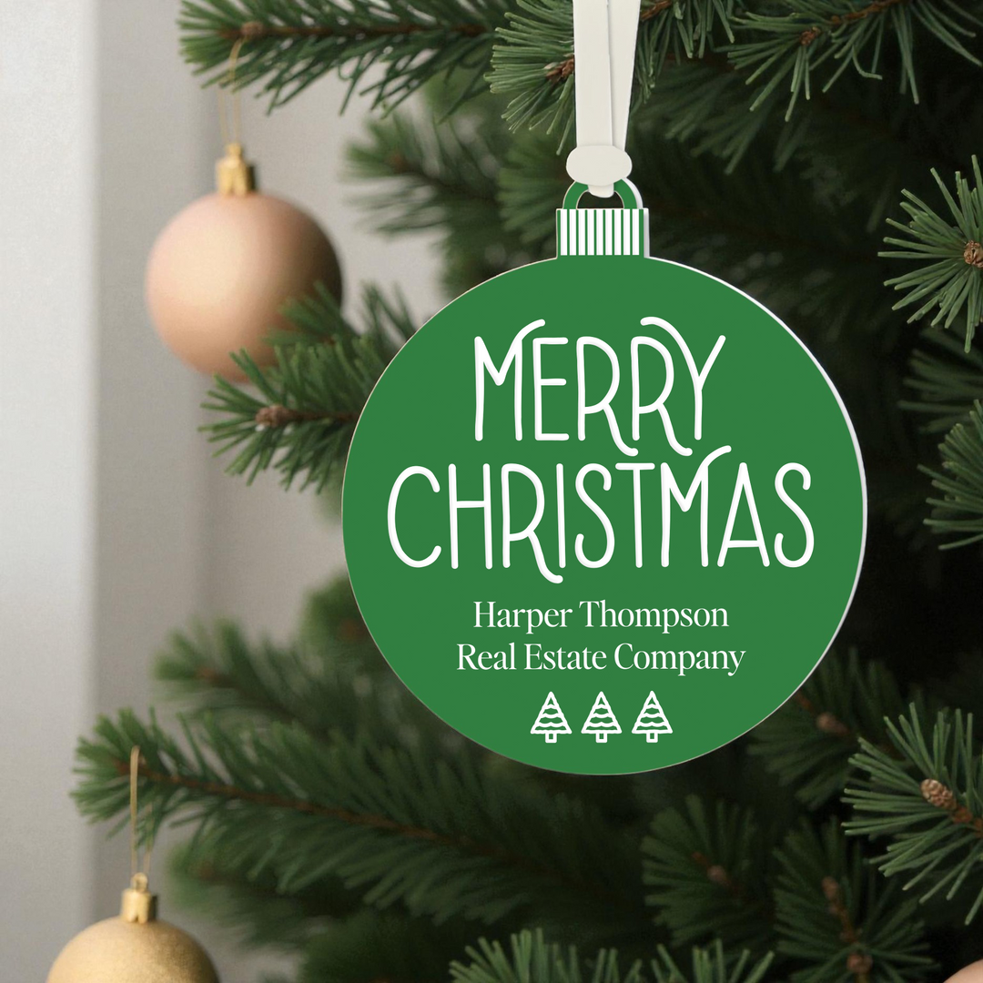 Customizable | Merry Christmas Ornament