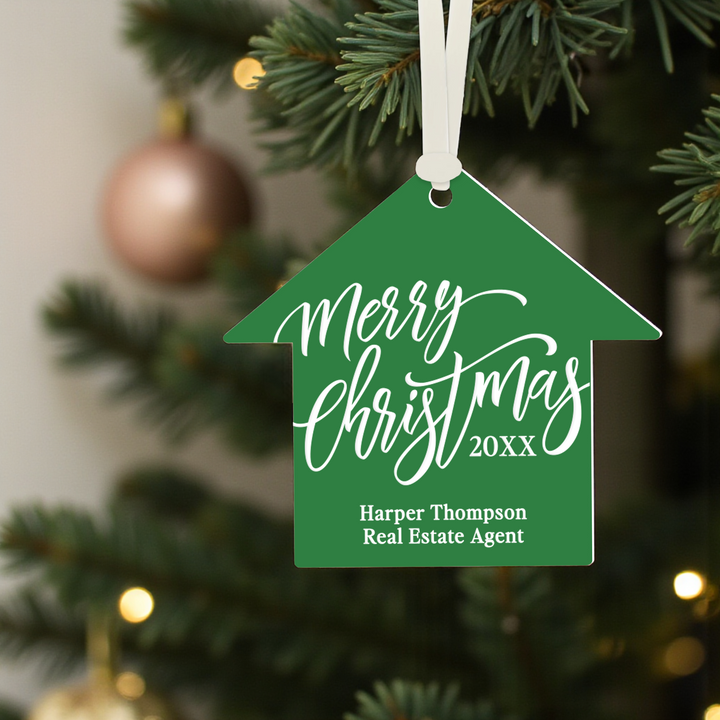 Customizable | Merry Christmas Ornament