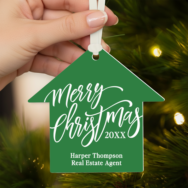 Customizable | Merry Christmas Ornament