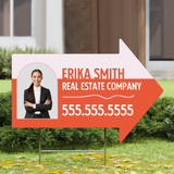 Directional Arrow Yard Sign Directional Sign Market Dwellings