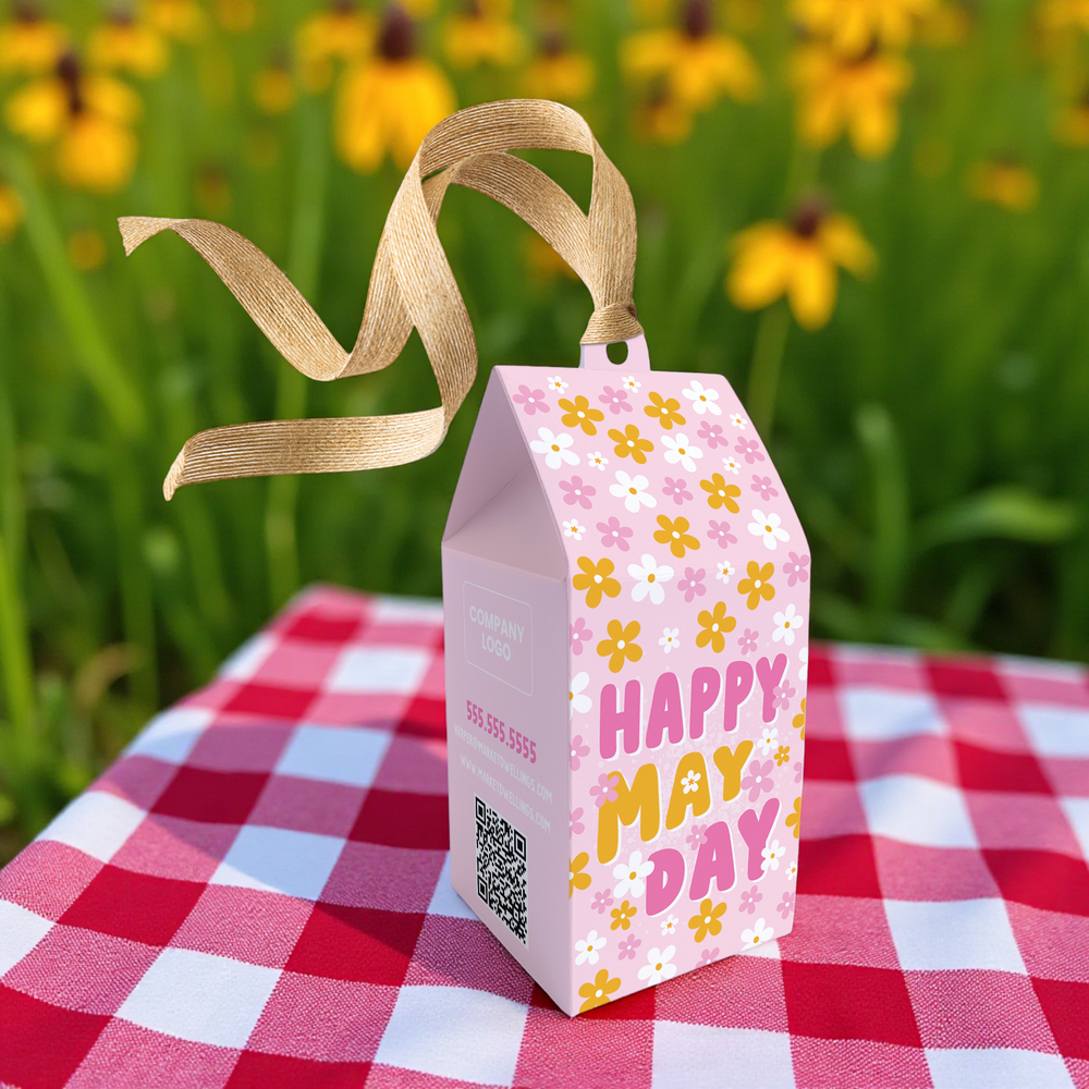 Happy May Day Pop By Box | Real Estate | 57-BX1 Holiday Pop By Box Market Dwellings