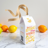 Your Referrals Make My Business Pitcher-Perfect | Real Estate Pop By Boxes Season Pop By Box Market Dwellings