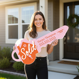 Closing Day Key Sign Photo Prop Key Sign Market Dwellings