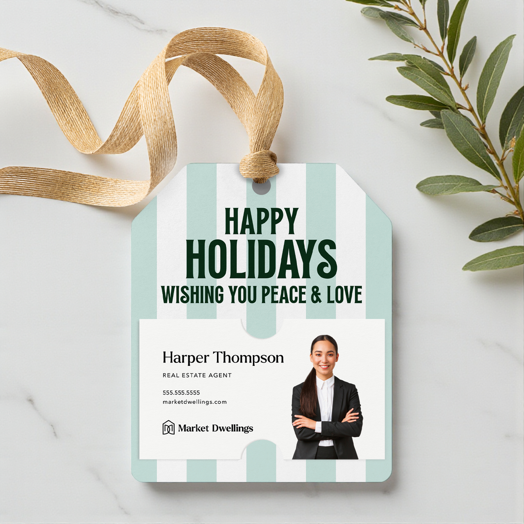 Happy Holidays | Gift Tags Gift Tag Market Dwellings