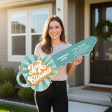 Just Closed Key Sign Photo Prop Key Sign Market Dwellings