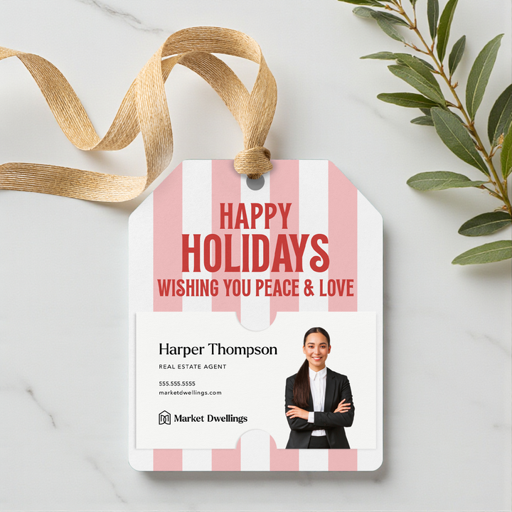 Happy Holidays | Gift Tags Gift Tag Market Dwellings