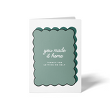 You Made It Home Closing Day | Real Estate & Mortgage Greeting Cards with Envelopes Greeting Card Market Dwellings