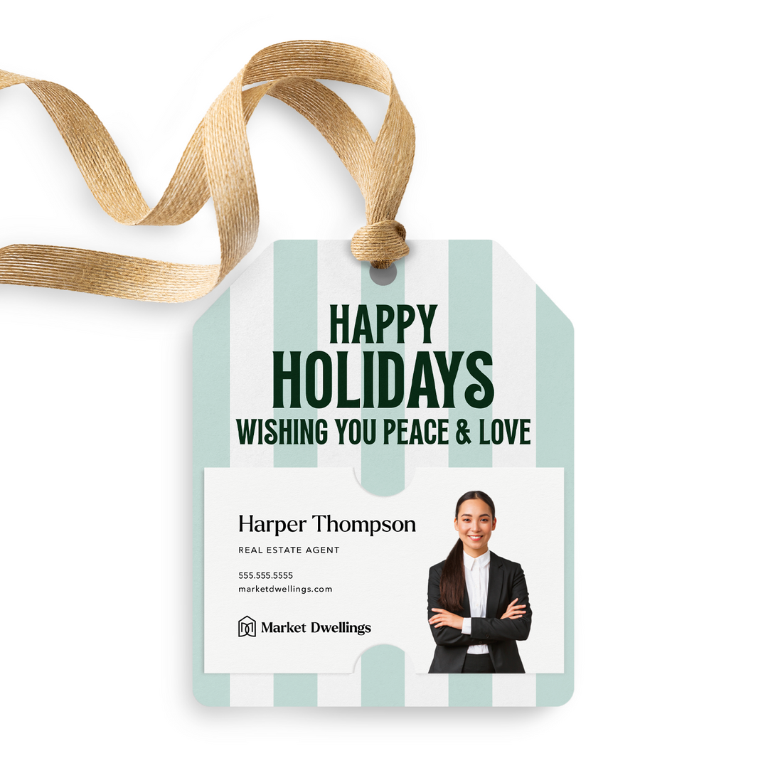 Happy Holidays | Gift Tags Gift Tag Market Dwellings SAGE