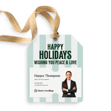 Happy Holidays | Gift Tags Gift Tag Market Dwellings SAGE 12