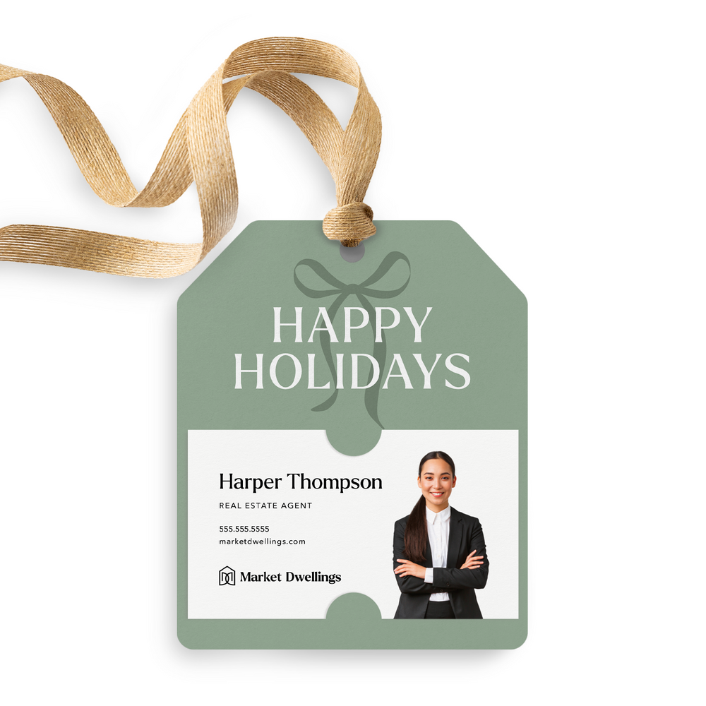 Happy Holidays | Gift Tags Gift Tag Market Dwellings
