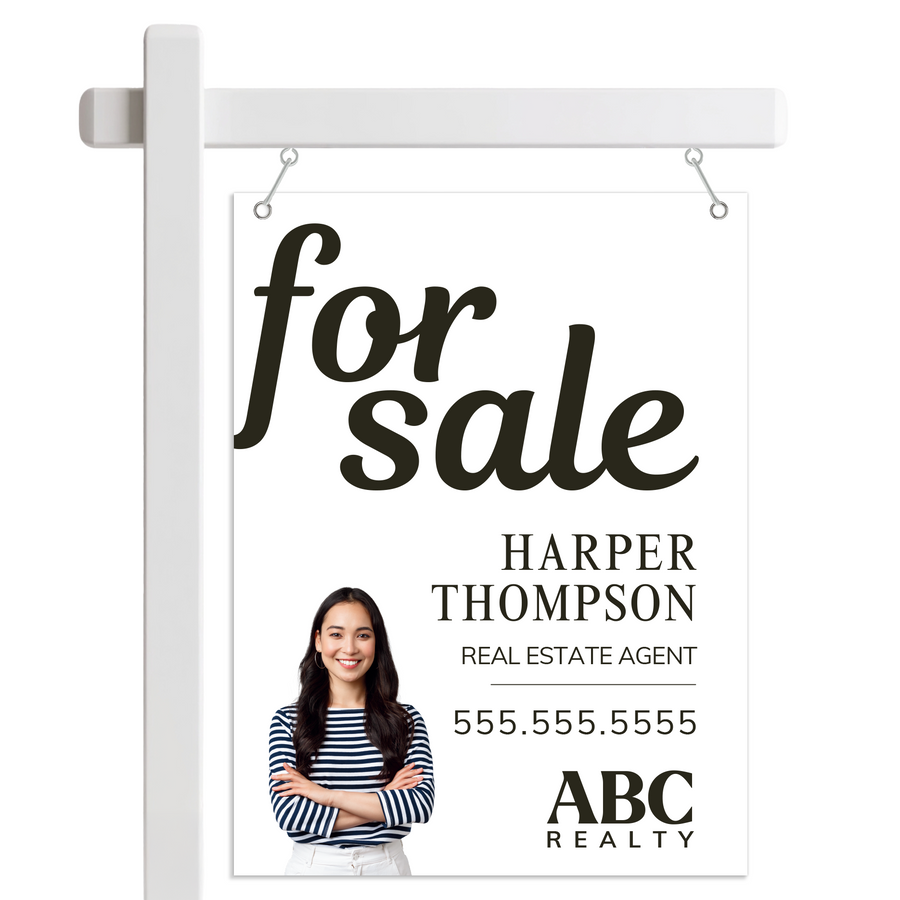 18" x 24" Real Estate Hanging Sign Panel