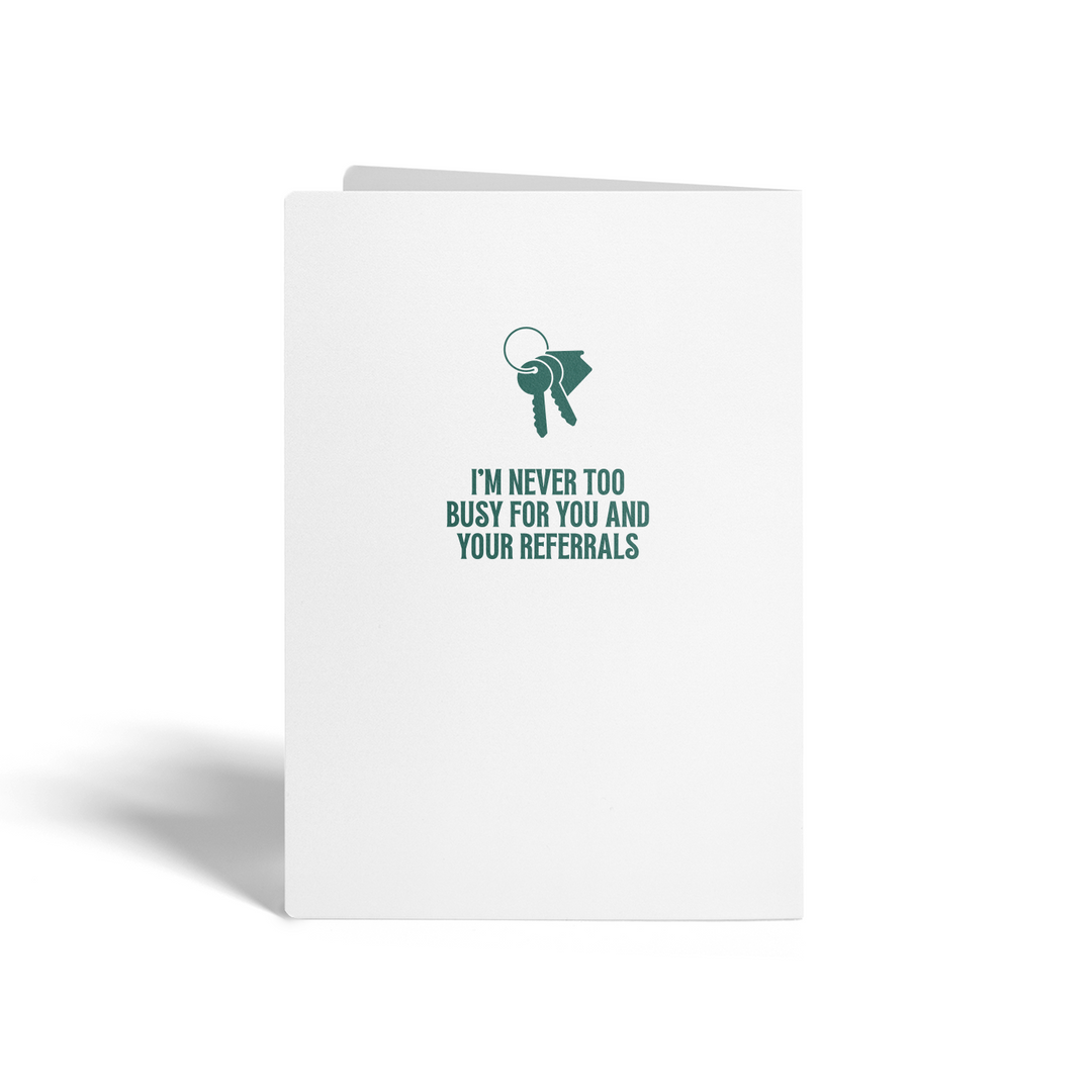 Set of It's Been A Whole Year Home Anniversary Greeting Cards | Envelopes Included