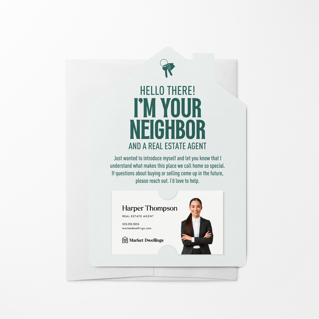 Hello I'm Your Neighbor Mailers | Envelopes Included Mailer Market Dwellings