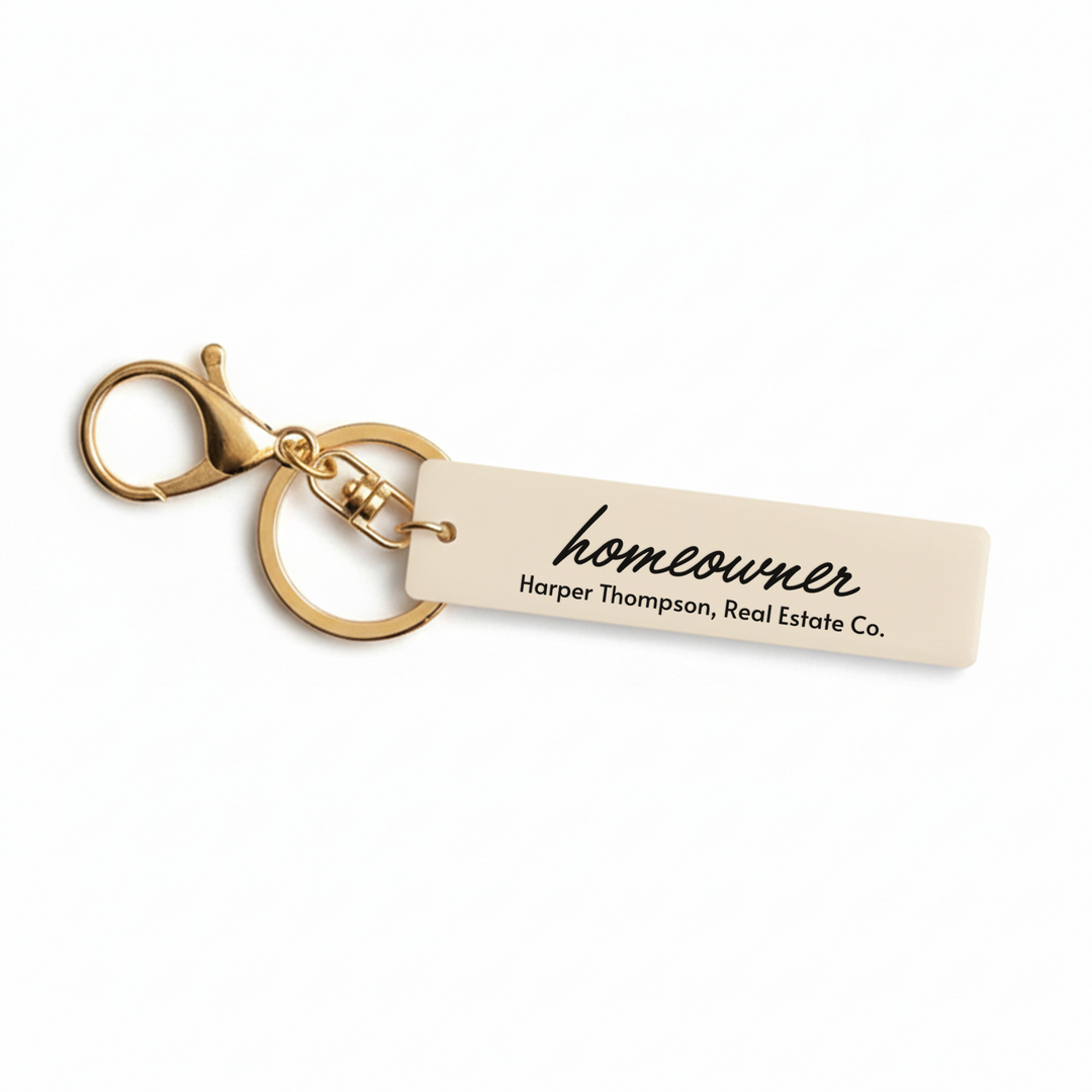 Customizable Homeowner Keychains