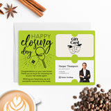Happy Closing Day | Real Estate Mailers with Envelopes Mailer Market Dwellings