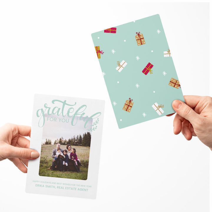 Customizable | Set of Grateful Photo Mailers | Envelopes Included | M10-M006-AB Mailer Market Dwellings