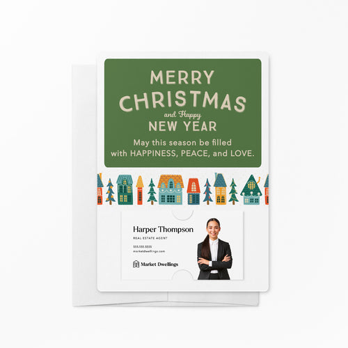 Merry Christmas and Happy New Year with | Mailers with Envelopes Mailer Market Dwellings