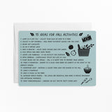 Ideas For Fall Activities | Mailers with Envelopes Mailer Market Dwellings
