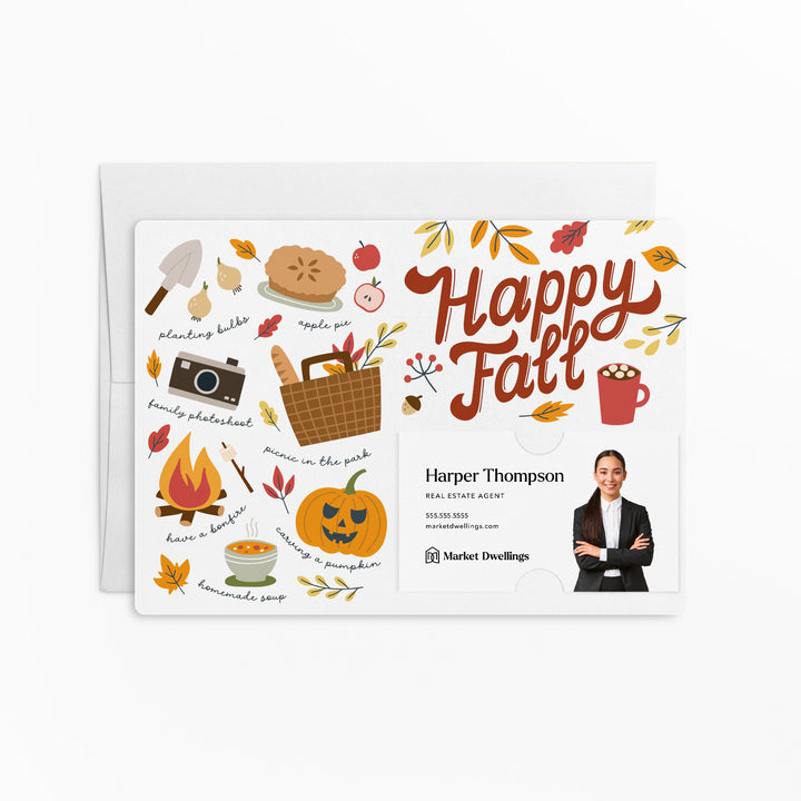 Ideas For Fall Activities Mailers | Envelopes Included | M102-M003 Mailer Market Dwellings