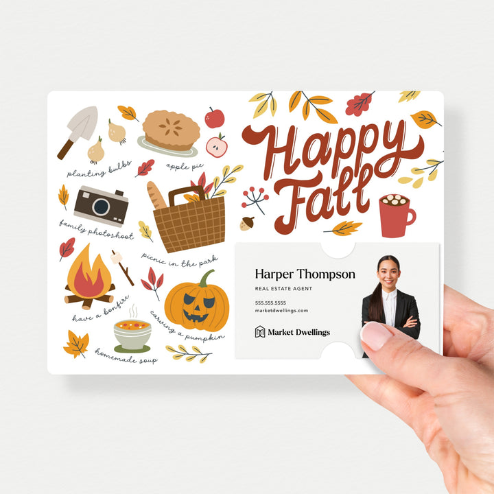 Ideas For Fall Activities Mailers | Envelopes Included | M102-M003 Mailer Market Dwellings   