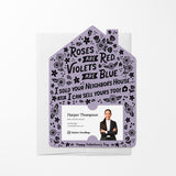 Roses Are Red. Violets Are Blue. I Sold Your neighbor's House, And I Can Sell Yours Too! | Valentine's Day | Real Estate Mailers with Envelopes Mailer Market Dwellings