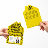 Roses Are Red. Violets Are Blue. I Sold Your neighbor's House, And I Can Sell Yours Too! | Valentine's Day | Real Estate Mailers with Envelopes Mailer Market Dwellings