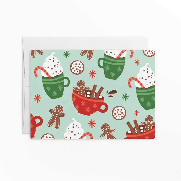 Set of Keep Warm and Drink Cocoa | Winter Christmas Mailers | Envelopes Included | M106-M003 Mailer Market Dwellings